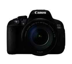 CANON EOS 700D DSLR Camera with EF-S 18-135 mm f/3.5-5.6 Zoom Lens